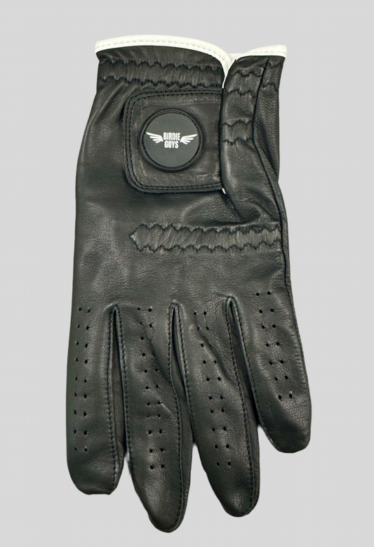 Black Premium Cabretta Leather Golf Gloves for Ultimate Performance